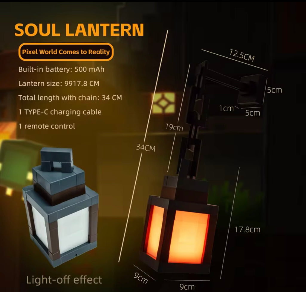 LumiSpace Light Portable Lantern With 16 different Colors + Remote Control